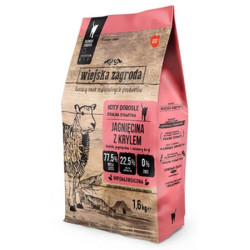 Wiejska Zagroda Kot - Jagnięcina z krylem 1,6kg - All4Animals