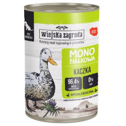 Wiejska Zagroda Monobiałkowa Kaczka puszka 400g - All4Animals