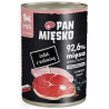 Pan Mięsko Karma mokra dla szczeniąt Indyk z wołowiną puszka 400g - All4Animals