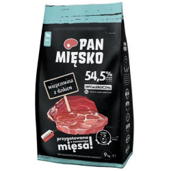 Pan Mięsko Karma sucha dla psa - wieprzowina i dzik chrupki XL 9kg - All4Animals