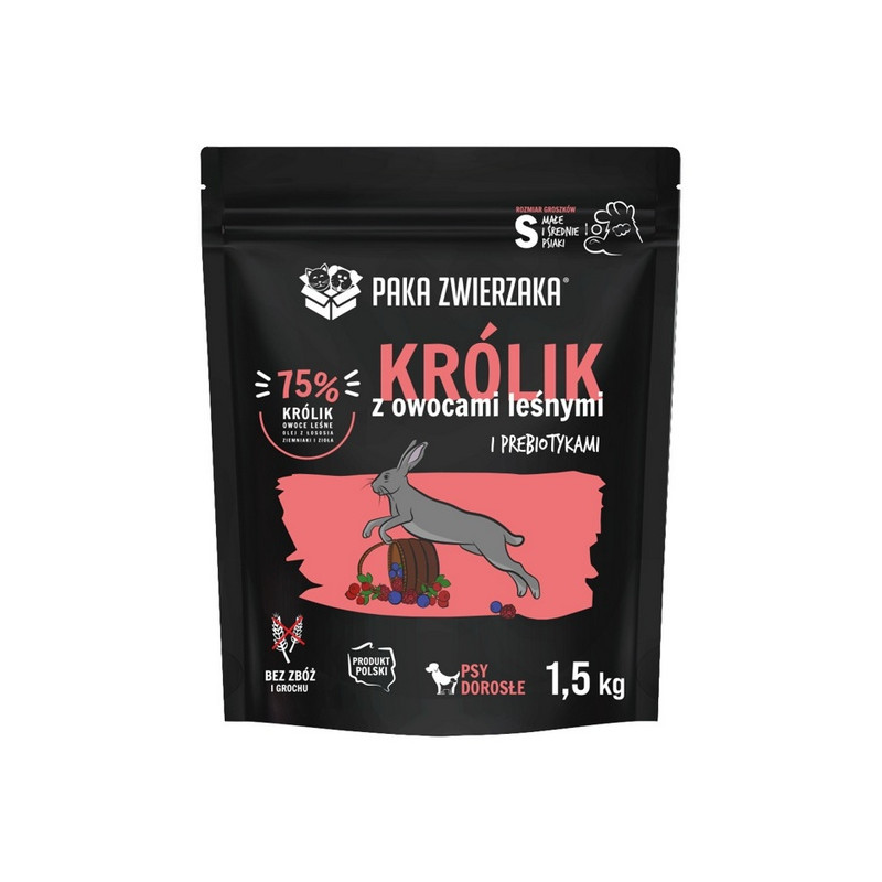 Paka Zwierzaka Seventh Heaven Królik z owocami leśnymi S 1,5kg - All4Animals