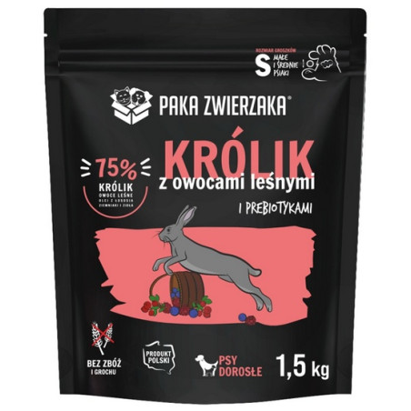 Paka Zwierzaka Seventh Heaven Królik z owocami leśnymi S 1,5kg - All4Animals