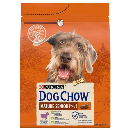 Purina Dog Chow Mature Senior Jagnięcina 2,5kg - All4Animals