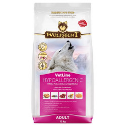 Wolfsblut Dog VetLine Hypoallergenic - konina i bataty 12kg - All4Animals
