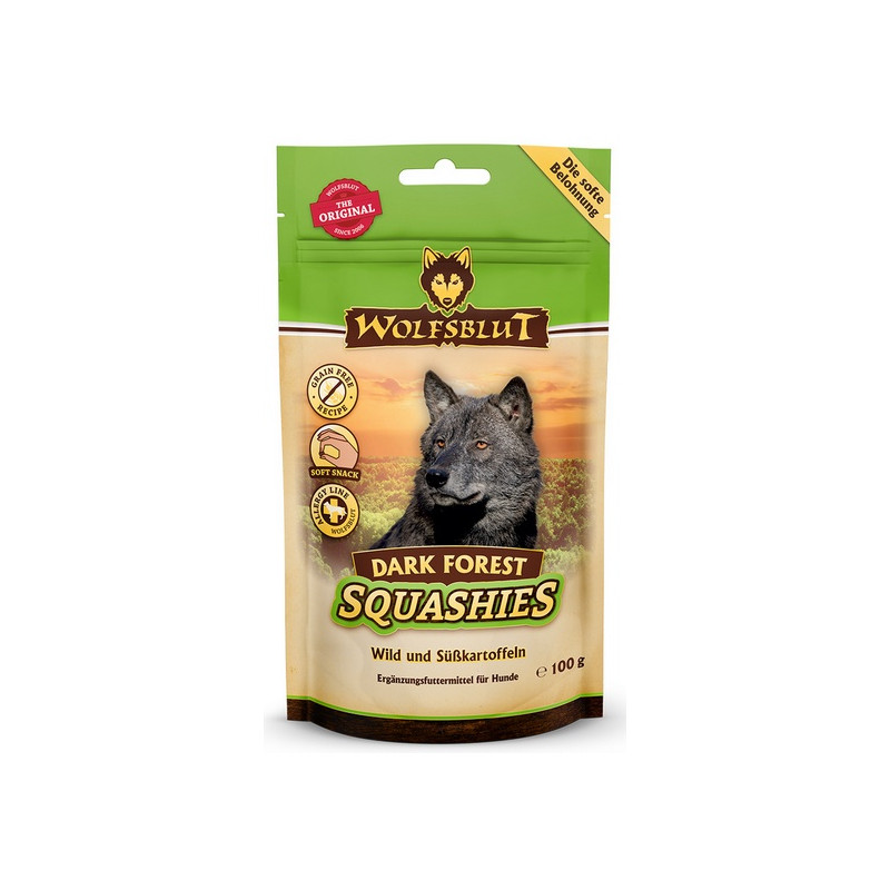 Wolfsblut Dog Squashies Dark Forest - dziczyzna i bataty 100g - All4Animals
