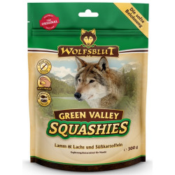 Wolfsblut Dog Squashies Green Valley - jagnięcina, łosoś, bataty 300g - All4Animals