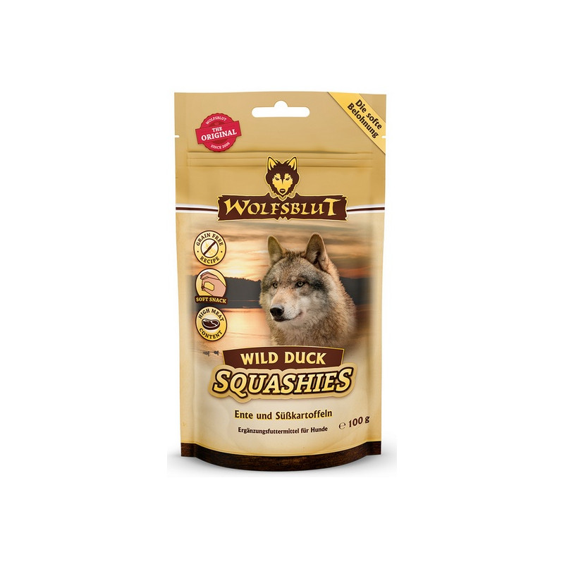 Wolfsblut Dog Squashies Wild Duck - kaczka i bataty 100g - All4Animals