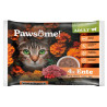 Pawsome Adult Ente - kaczka saszetki 4x85g - All4Animals