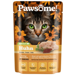 Pawsome Adult Huhn - kurczak saszetka 85g - All4Animals