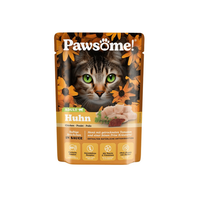 Pawsome Adult Huhn - kurczak saszetka 85g - All4Animals Pawsome Adult Huhn - kurczak saszetka 85g - All4Animals
