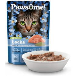 Pawsome Adult Lachs - łosoś saszetka 85g - All4Animals