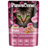 Pawsome Adult Pute - indyk saszetka 85g - All4Animals