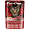 Pawsome Adult Rind - wołowina saszetka 85g - All4Animals