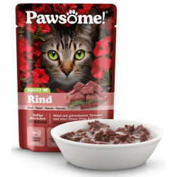 Pawsome Adult Rind - wołowina saszetka 85g - All4Animals