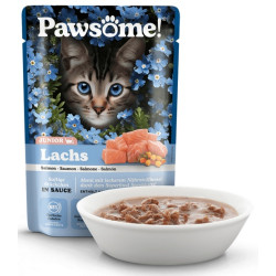 Pawsome Junior Lachs - łosoś saszetka 85g - All4Animals