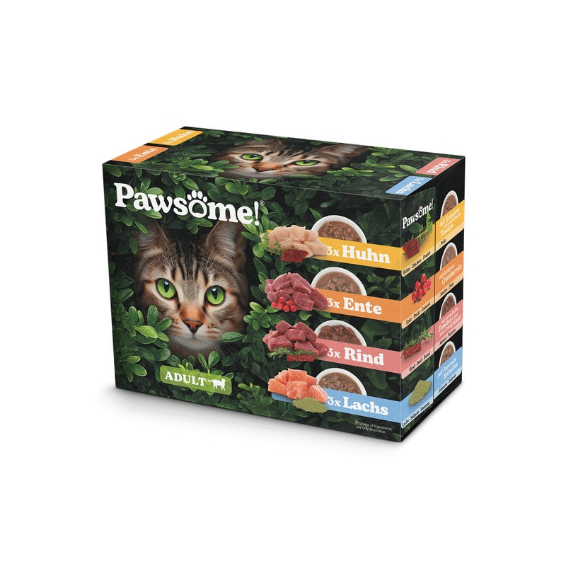 Pawsome Multipack saszetki 12x85g - All4Animals Pawsome Multipack saszetki 12x85g - All4Animals