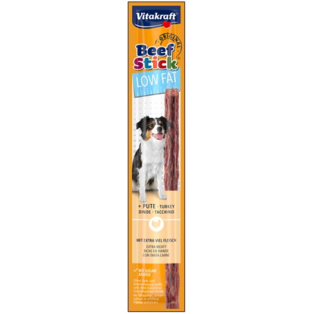 Vitakraft Dog Beef-Stick Original Low Fat 1szt - All4Animals