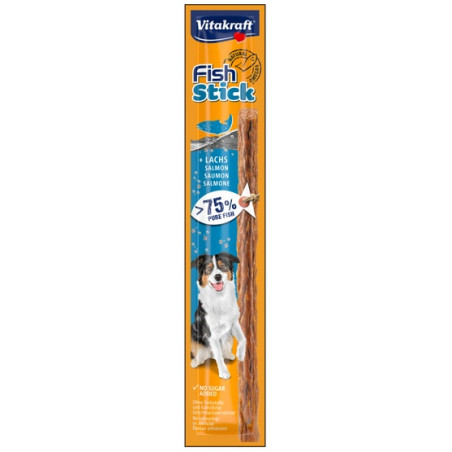 Vitakraft Dog Fish-Stick Original Łosoś 1szt - All4Animals