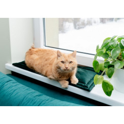 MIMIKO Pets Mata Velvet 25x70cm butelkowa zieleń - All4Animals
