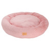 MIMIKO Pets Legowisko Shaggy okrągłe XXL 100cm różowe - All4Animals