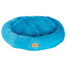 MIMIKO Pets Legowisko Shaggy okrągłe XL 75cm turkusowe - All4Animals