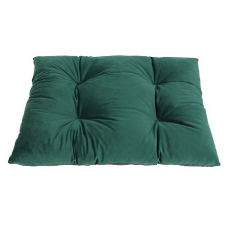 MIMIKO Pets Legowisko Poducha Velvet 70x50cm butelkowa zieleń - All4Animals