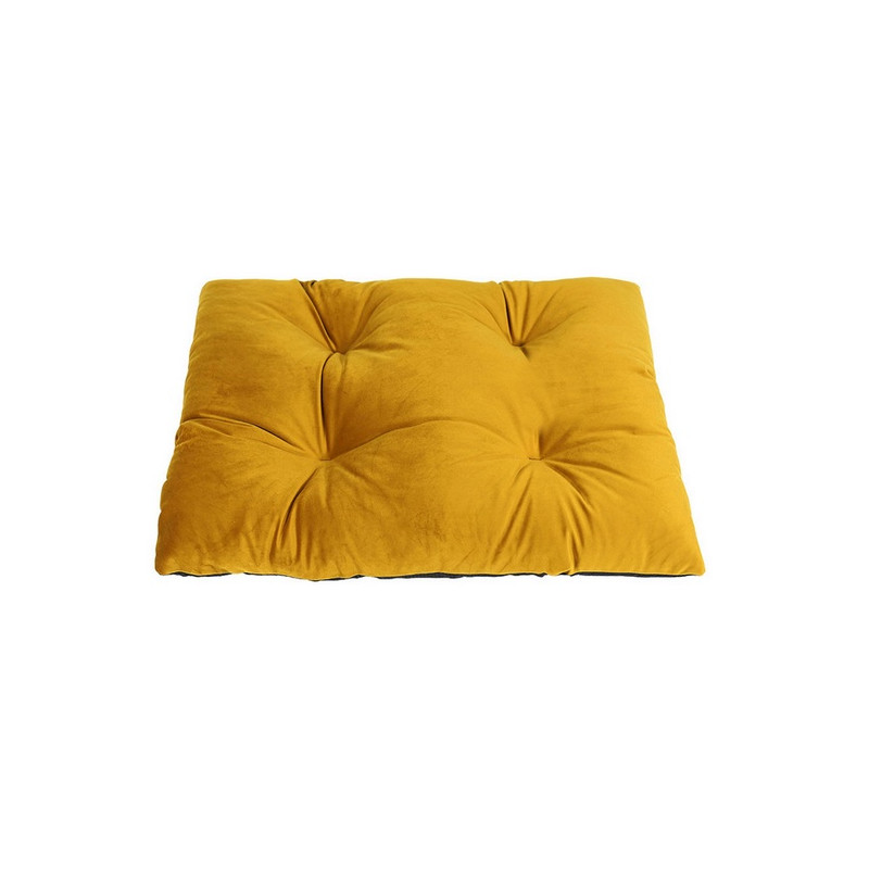 MIMIKO Pets Legowisko Poducha Velvet 70x50cm musztarda - All4Animals
