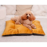 MIMIKO Pets Legowisko Poducha Velvet 70x50cm musztarda - All4Animals