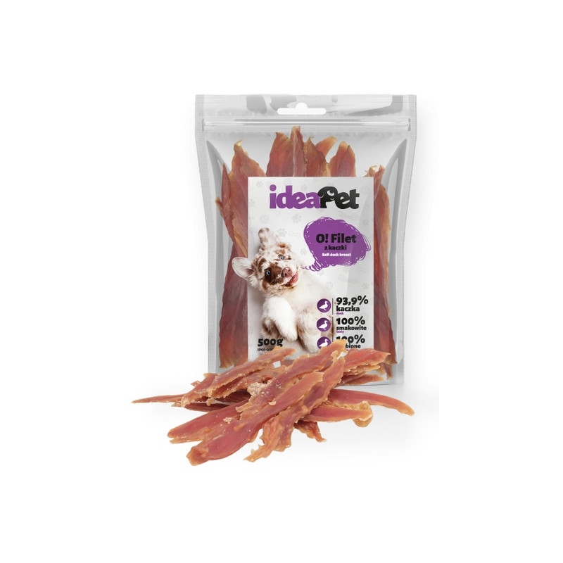 IdeaPet O! Filet z kaczki 500g - All4Animals
