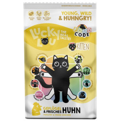 Lucky Lou Food Code Lifestage Kitten Drób & Kurczak 750g - All4Animals