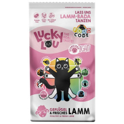 Lucky Lou Food Code Lifestage Light Drób & Jagnięcina 340g - All4Animals