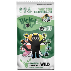 Lucky Lou Food Code Lifestage Senior Drób & Dziczyzna 340g - All4Animals