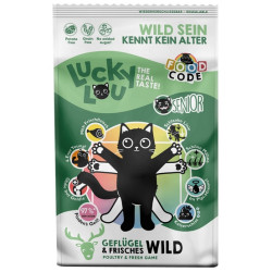 Lucky Lou Food Code Lifestage Senior Drób & Dziczyzna 750g - All4Animals