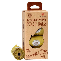 Toby's Choice BIOdegradowalne kompostowalne worki na odchody 120szt - All4Animals