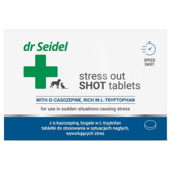 DermaPharm Stress Out Shot dla psa i kota blister 10 tabl. - All4Animals