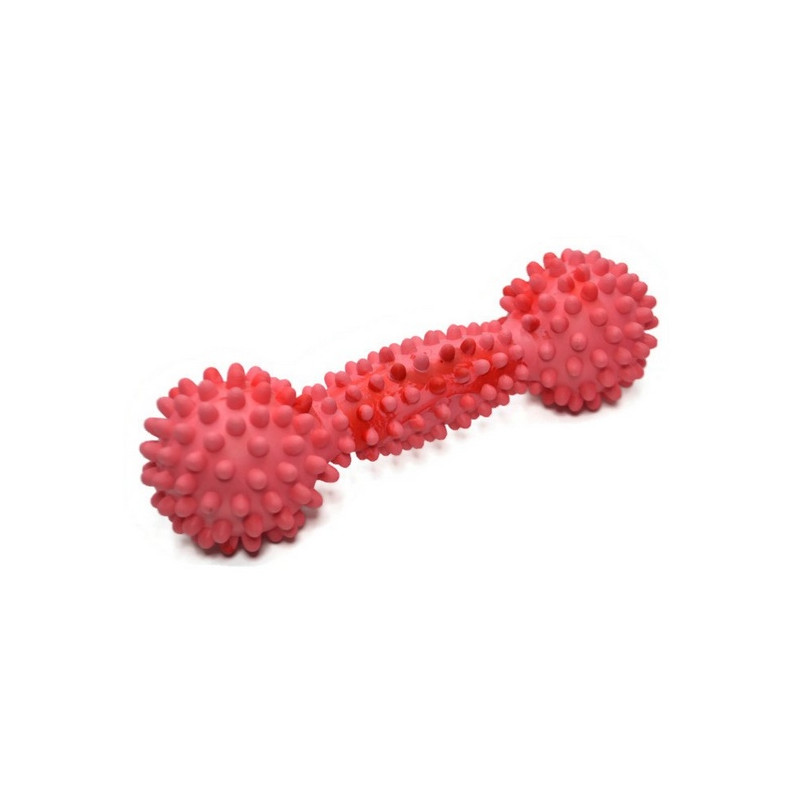 Sum-Plast Zabawka Hantel z kolcami nr2 15cm - All4Animals