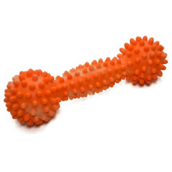 Sum-Plast Zabawka Hantel z kolcami nr2 15cm - All4Animals