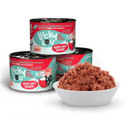 Lucky Lou Lifestage Adult Drób i tuńczyk puszka 200g - All4Animals