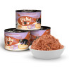 Lucky Lou Lifestage Adult Drób i łosoś puszka 200g - All4Animals