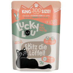 Lucky Lou Lifestage Adult Drób i królik saszetka 300g - All4Animals