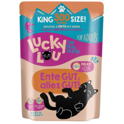 Lucky Lou Lifestage Adult Drób i kaczka saszetka 300g - All4Animals