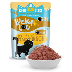 Lucky Lou Lifestage Adult Drób i jeleń saszetka 300g - All4Animals