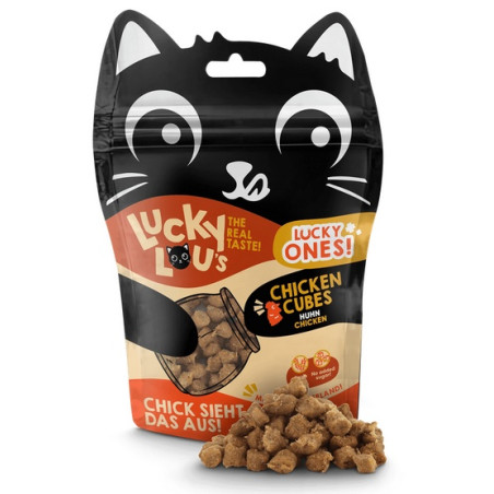 Lucky Lou Lucky Ones Cubes Kurczak 80g - All4Animals
