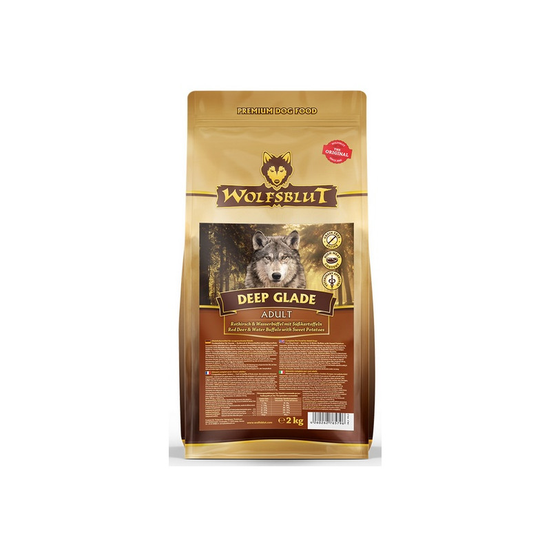 Wolfsblut Dog Deep Glade - jeleń i bawół 2kg - All4Animals