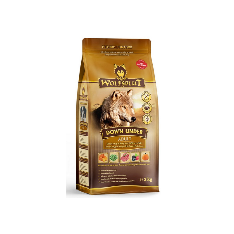 Wolfsblut Dog Down Under - wołowina angus 12,5kg - All4Animals