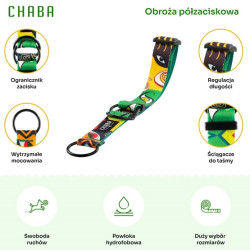 CHABA Obroża półzaciskowa Story III L Jumbo - All4Animals