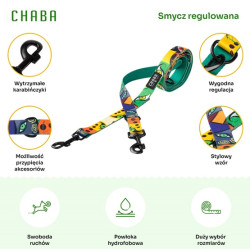 CHABA Smycz regulowana Story III S 16mm/260cm Jumbo - All4Animals
