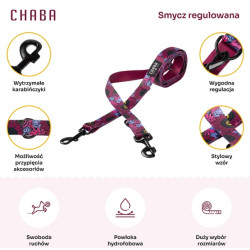 CHABA Smycz regulowana Story III S 16mm/260cm Lakota - All4Animals