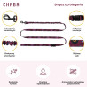 CHABA Smycz z amortyzatorem do biegania Story III L 25mm/280cm Lakota - All4Animals