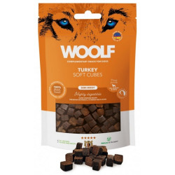 Woolf Soft Cubes Monoprotein Turkey 100g - All4Animals